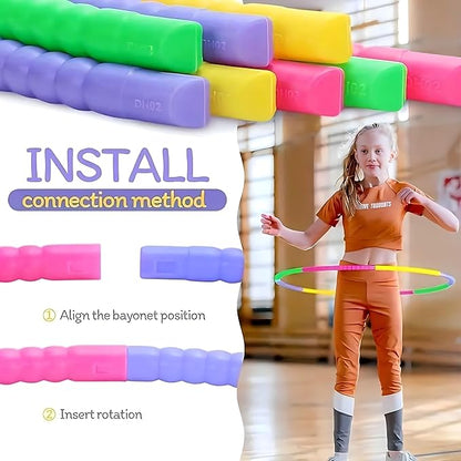 Detachable Hula Hoop for Kids Souq Al Riyad